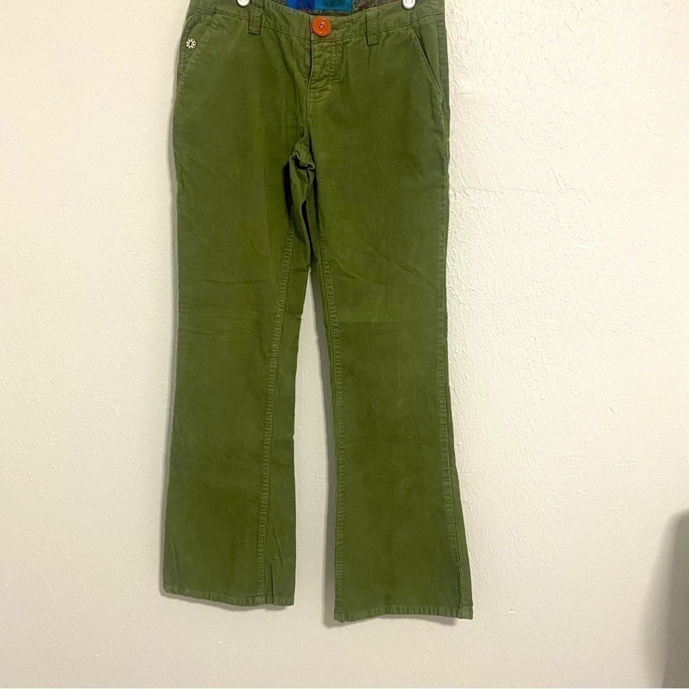 Vintage deLiA*s Corduroy Flare Leg Women’s Pants Size 5/6 100% Cotton Y2K EUC
